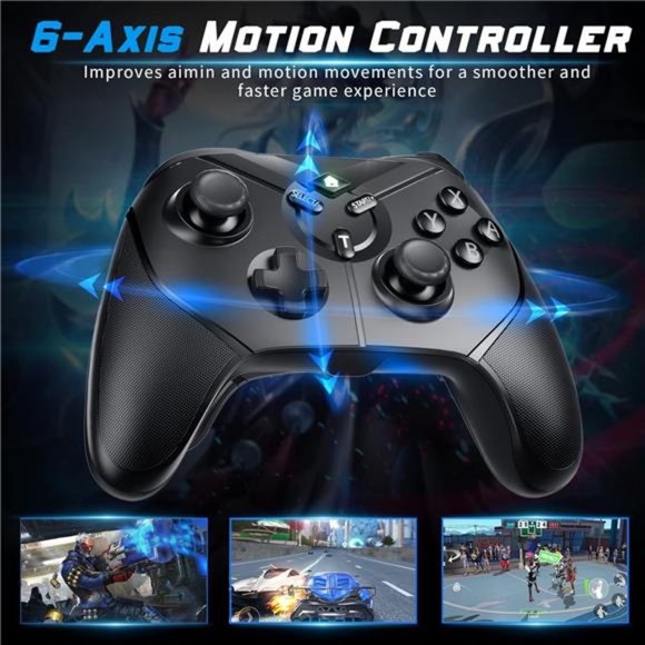 Switch Pro Controller Wireless Remote Gamepad Joystick, 2 Programmable Button - Picture 5 of 7